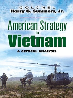cover image of American Strategy in Vietnam